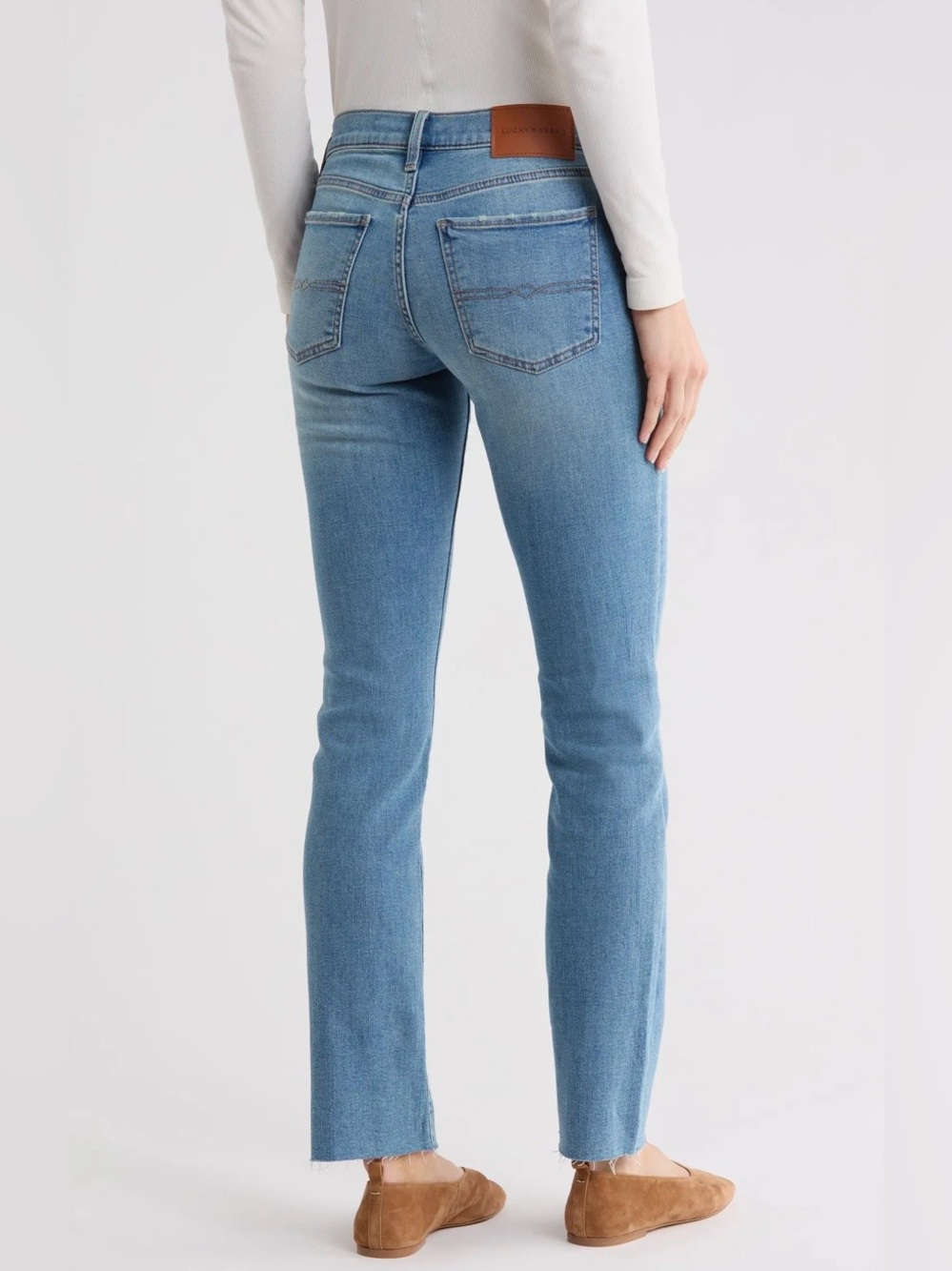Lucky Brand Sweet Midrise Straight-Leg Jeans